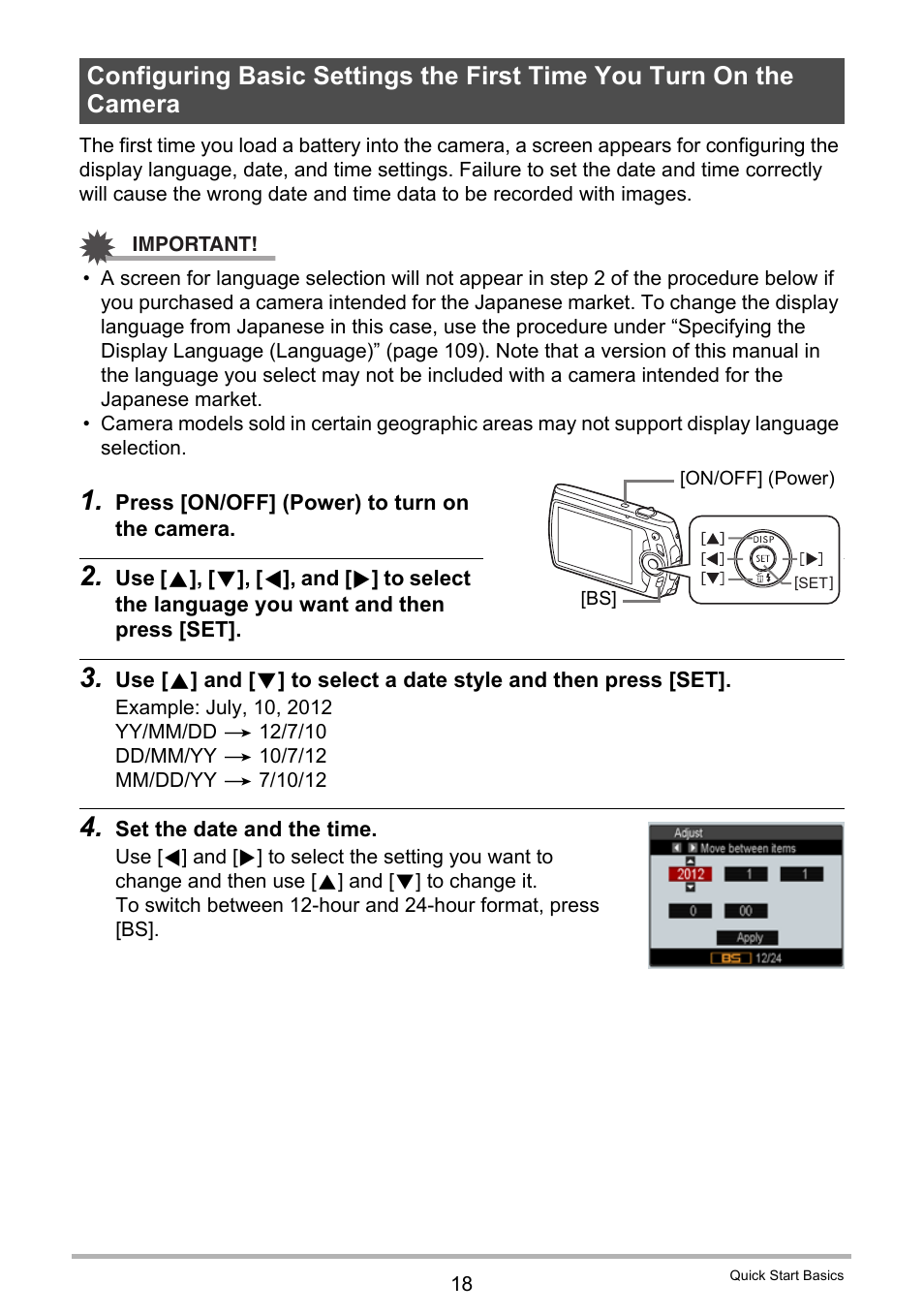Casio EXILIM EX-Z350 User Manual | Page 18 / 143