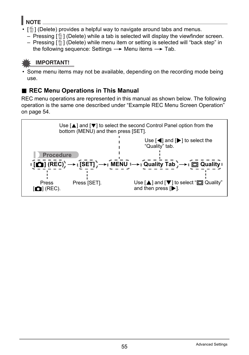 Casio EXILIM EX-ZS150 User Manual | Page 55 / 136