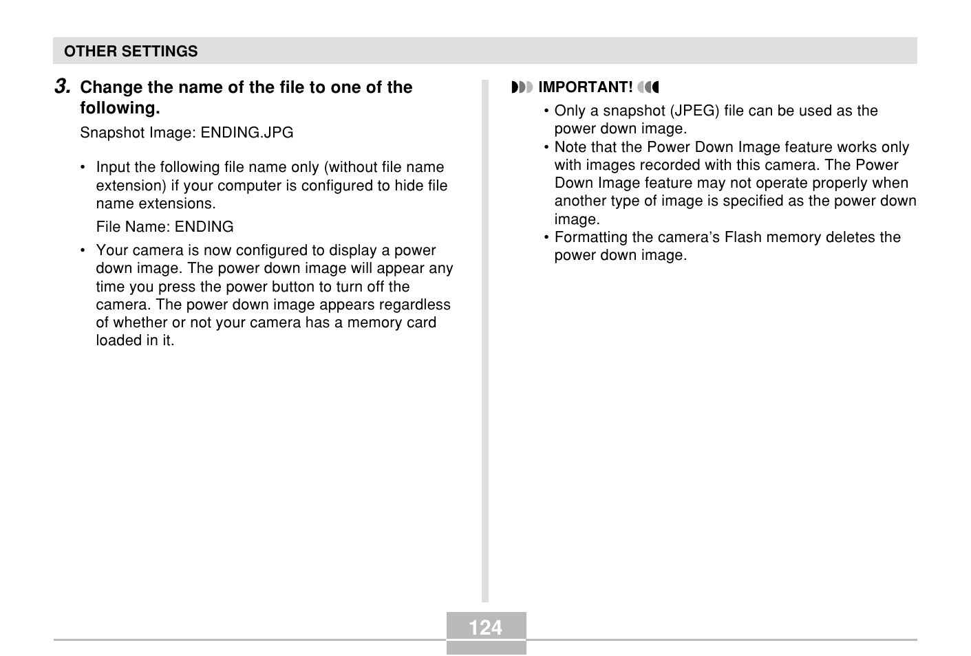 Casio E MULTI PJ CAMERA Multifunctional Camera System User Manual | Page 124 / 174