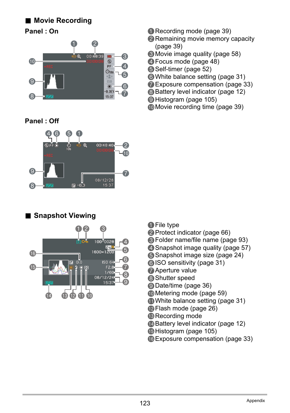 Casio EXILIM EX-Z19 User Manual | Page 123 / 139