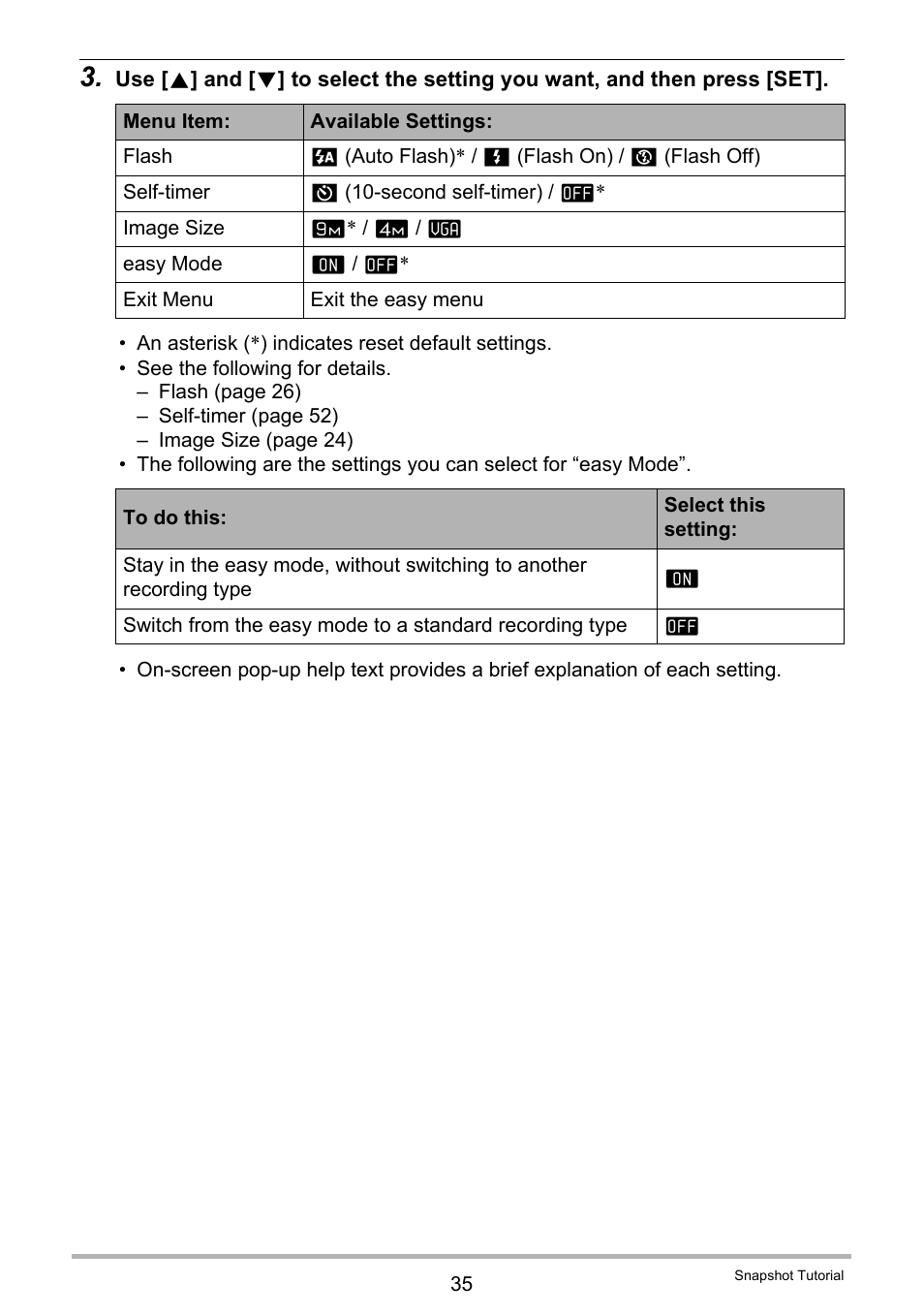 Casio EXILIM EX-Z19 User Manual | Page 35 / 139