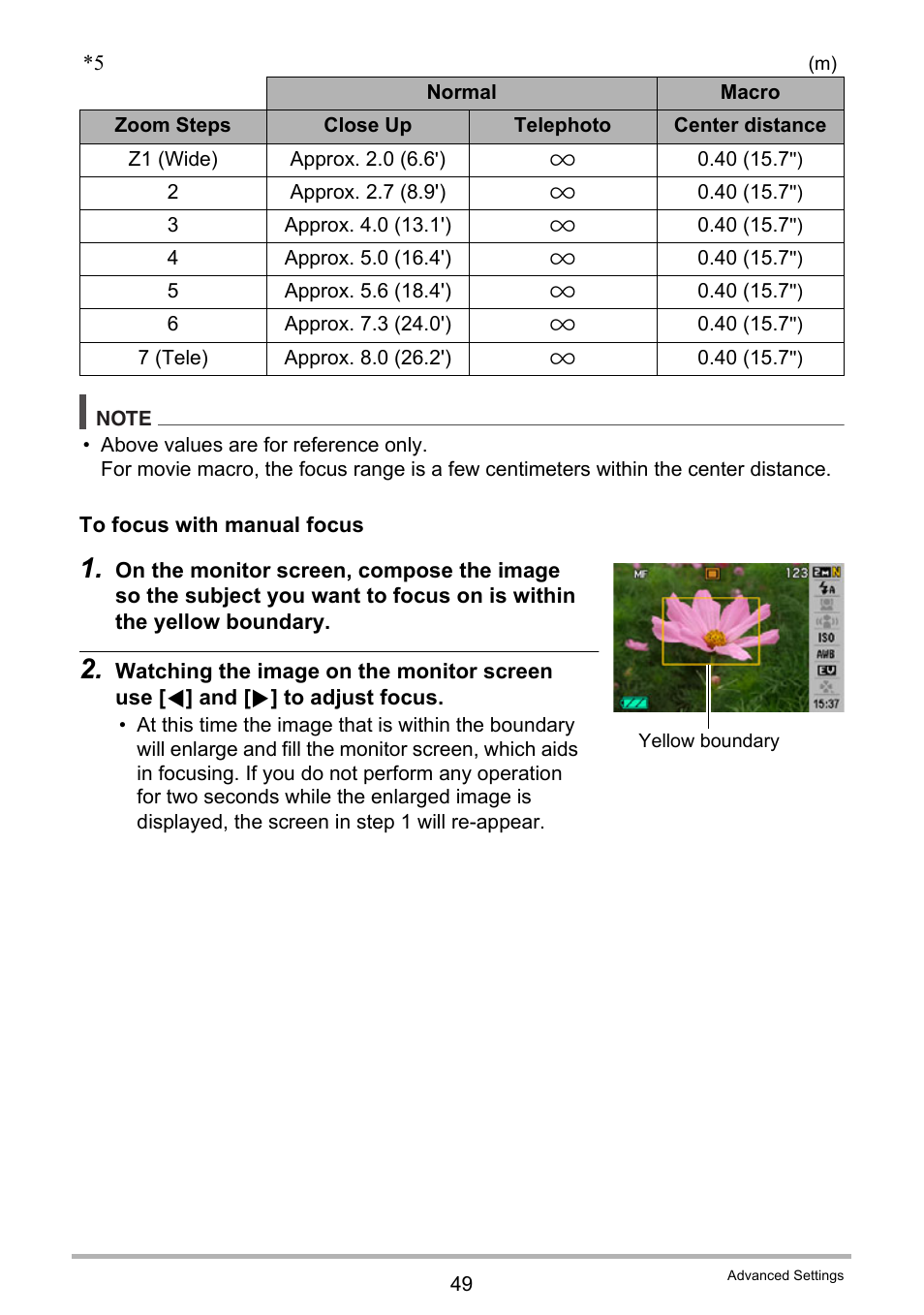 Casio EXILIM EX-Z19 User Manual | Page 49 / 139
