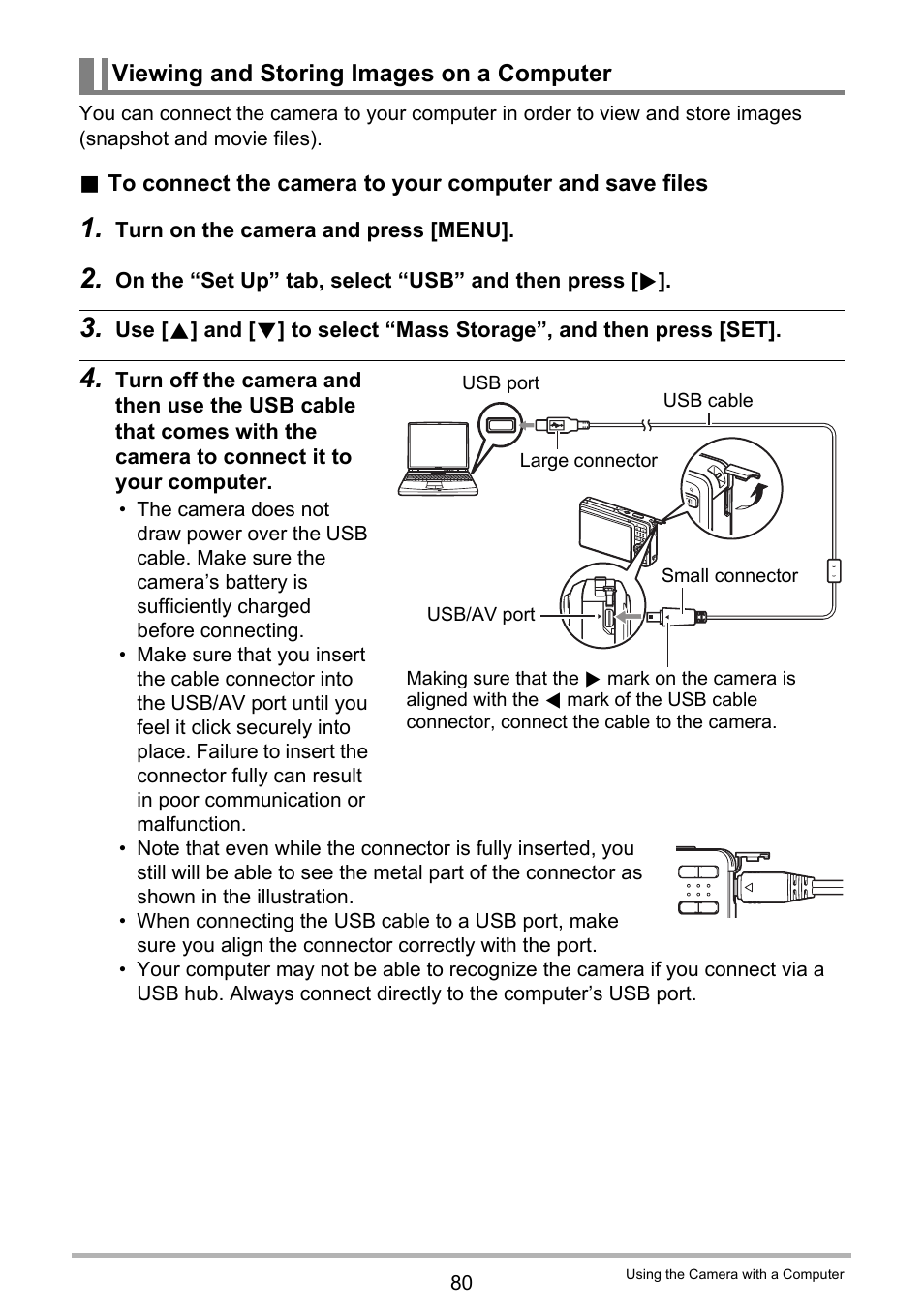 Viewing and storing images on a computer | Casio EXILIM EX-Z19 User Manual | Page 80 / 139