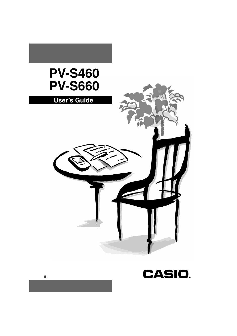 Casio PV-S460/PV-S660 User Manual | 187 pages