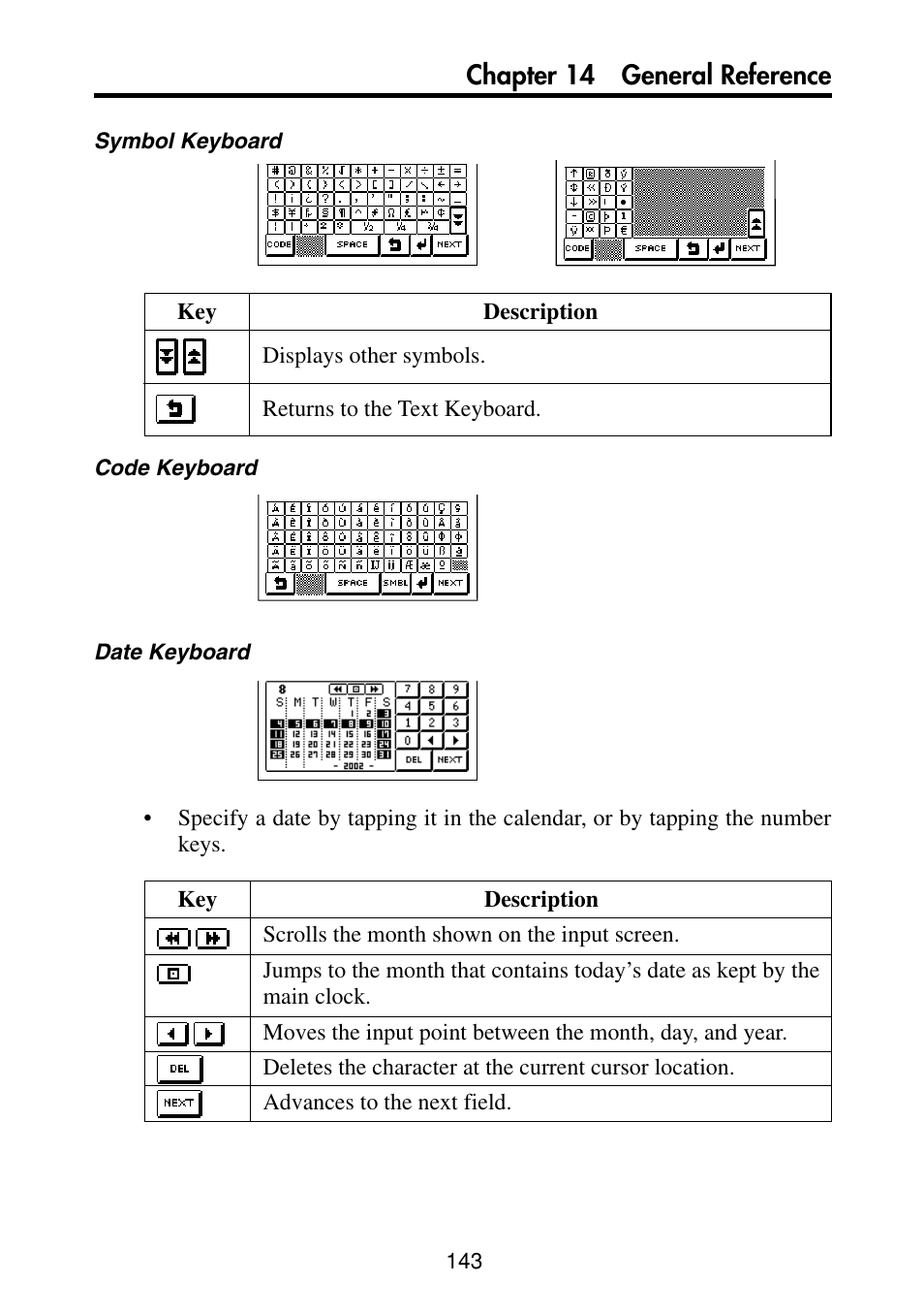 Chapter 14 general reference | Casio PV-S460/PV-S660 User Manual | Page 145 / 187