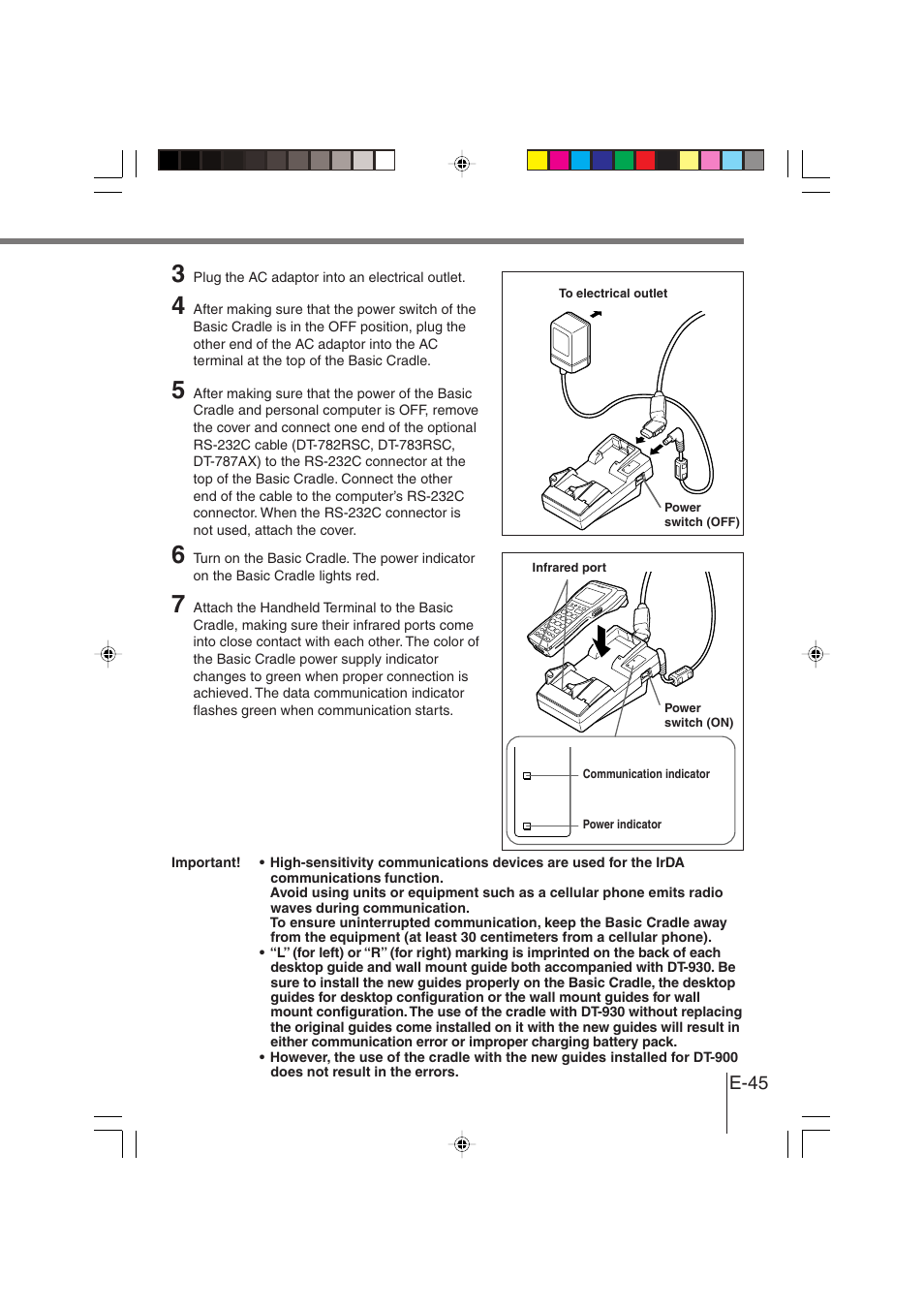 Casio DT-930 User Manual | Page 45 / 68