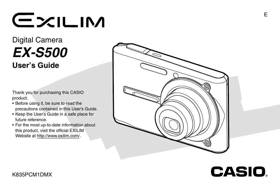 Casio EX-S500 User Manual | 235 pages