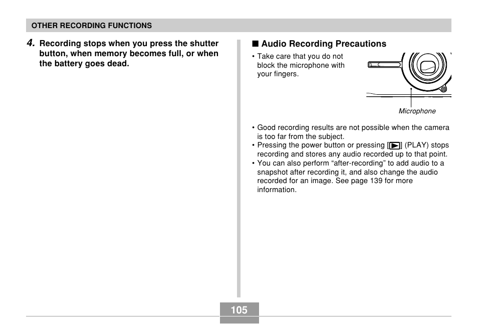 Casio EX-S500 User Manual | Page 105 / 235