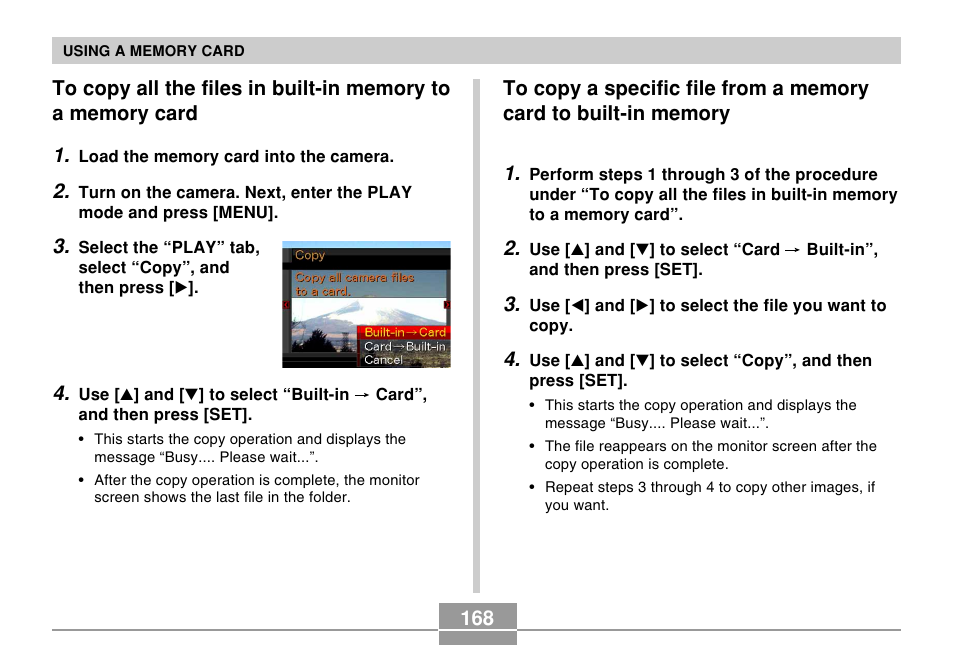 Casio EX-S500 User Manual | Page 168 / 235