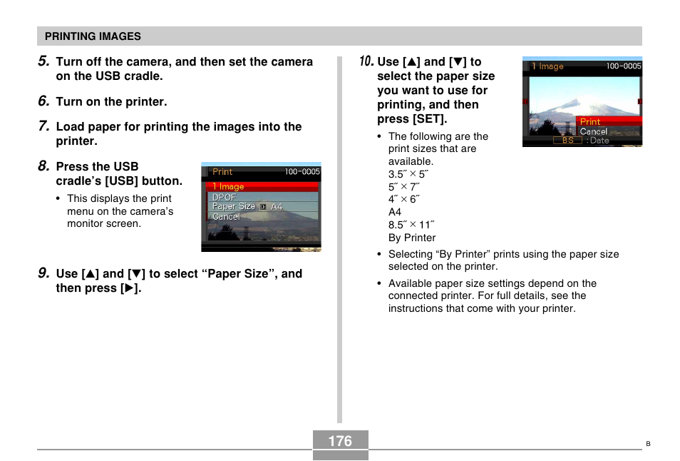 Casio EX-S500 User Manual | Page 176 / 235