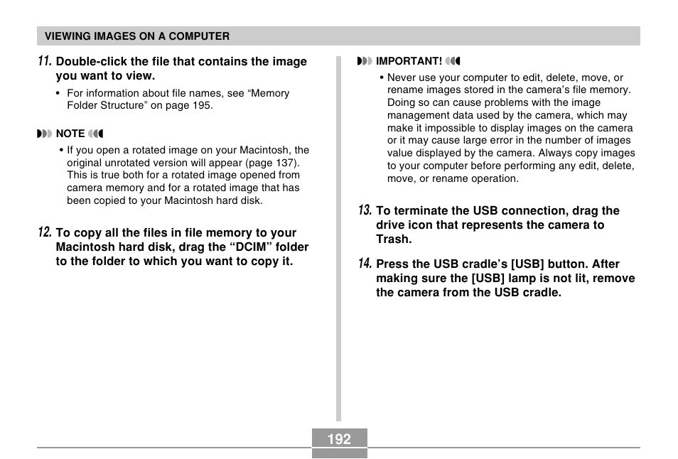 Casio EX-S500 User Manual | Page 192 / 235