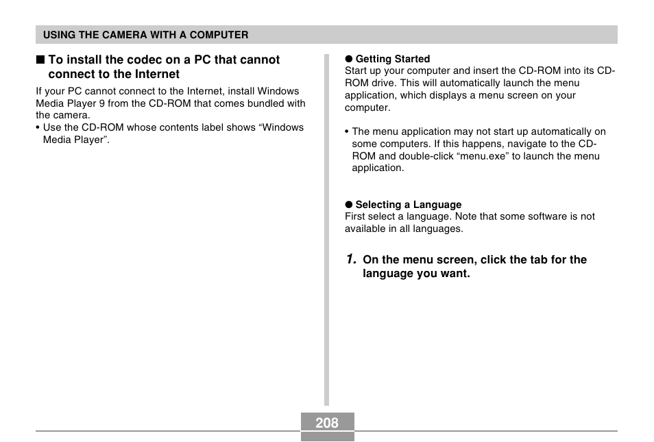 Casio EX-S500 User Manual | Page 208 / 235