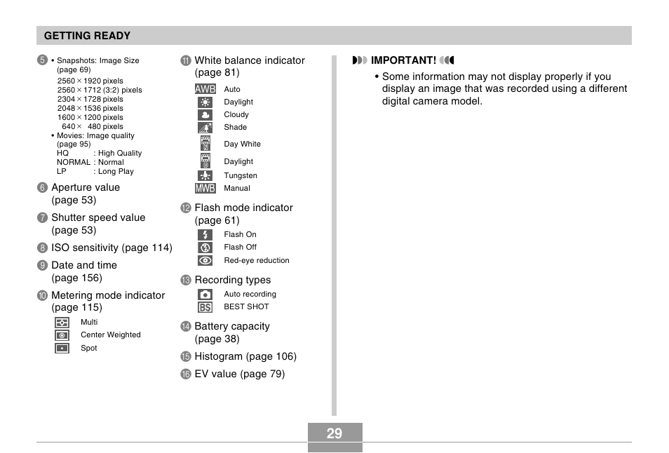 Casio EX-S500 User Manual | Page 29 / 235