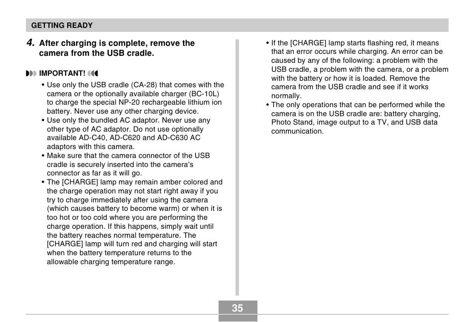 Casio EX-S500 User Manual | Page 35 / 235