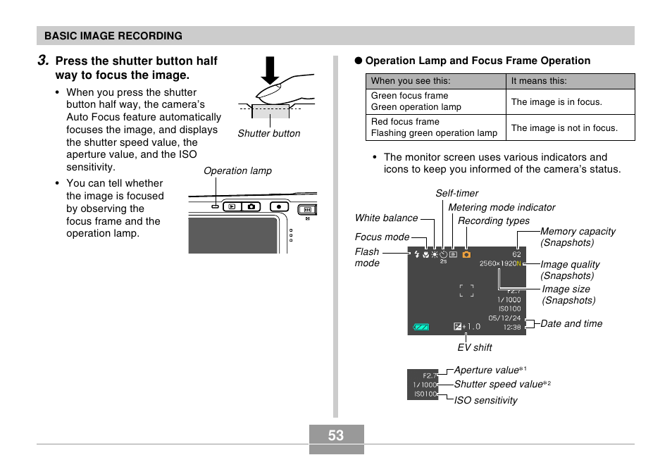 Casio EX-S500 User Manual | Page 53 / 235