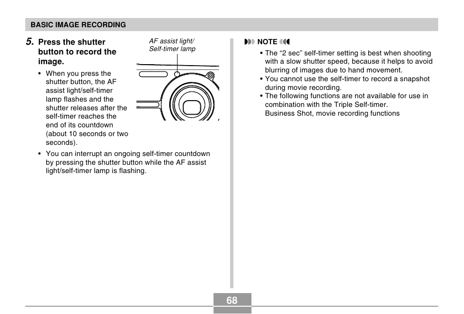 Casio EX-S500 User Manual | Page 68 / 235