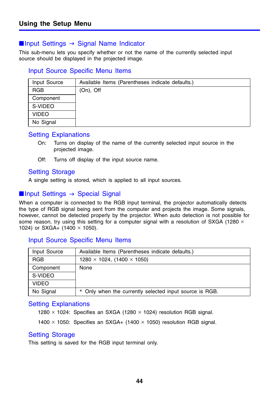 Casio XJ-460 User Manual | Page 44 / 78