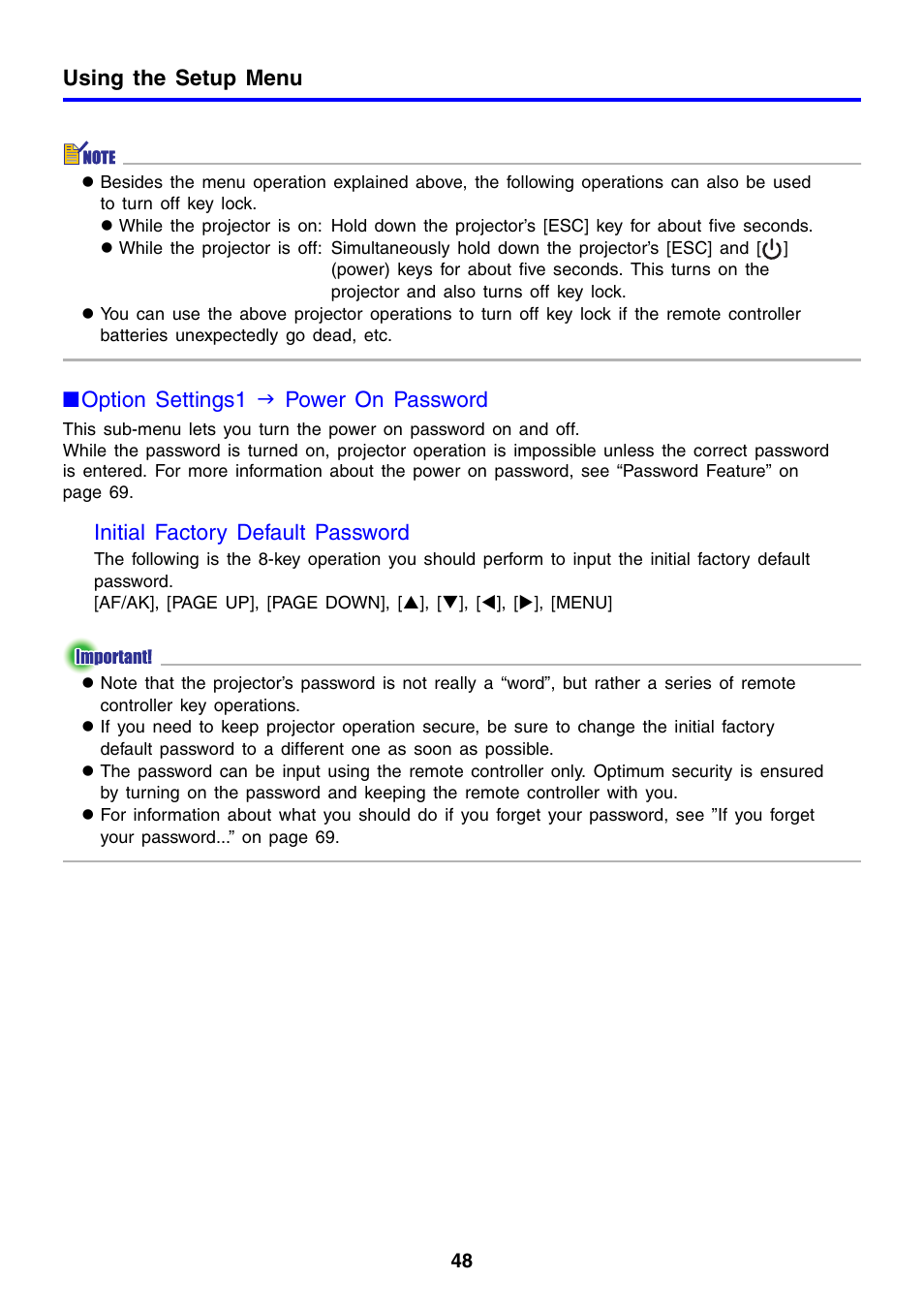 Casio XJ-460 User Manual | Page 48 / 78