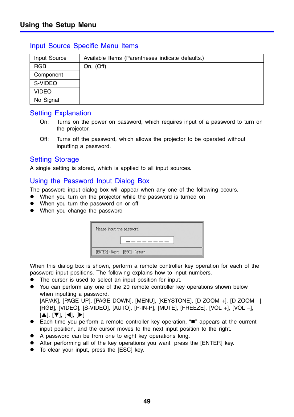 Casio XJ-460 User Manual | Page 49 / 78