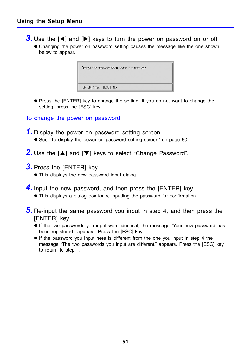 Casio XJ-460 User Manual | Page 51 / 78