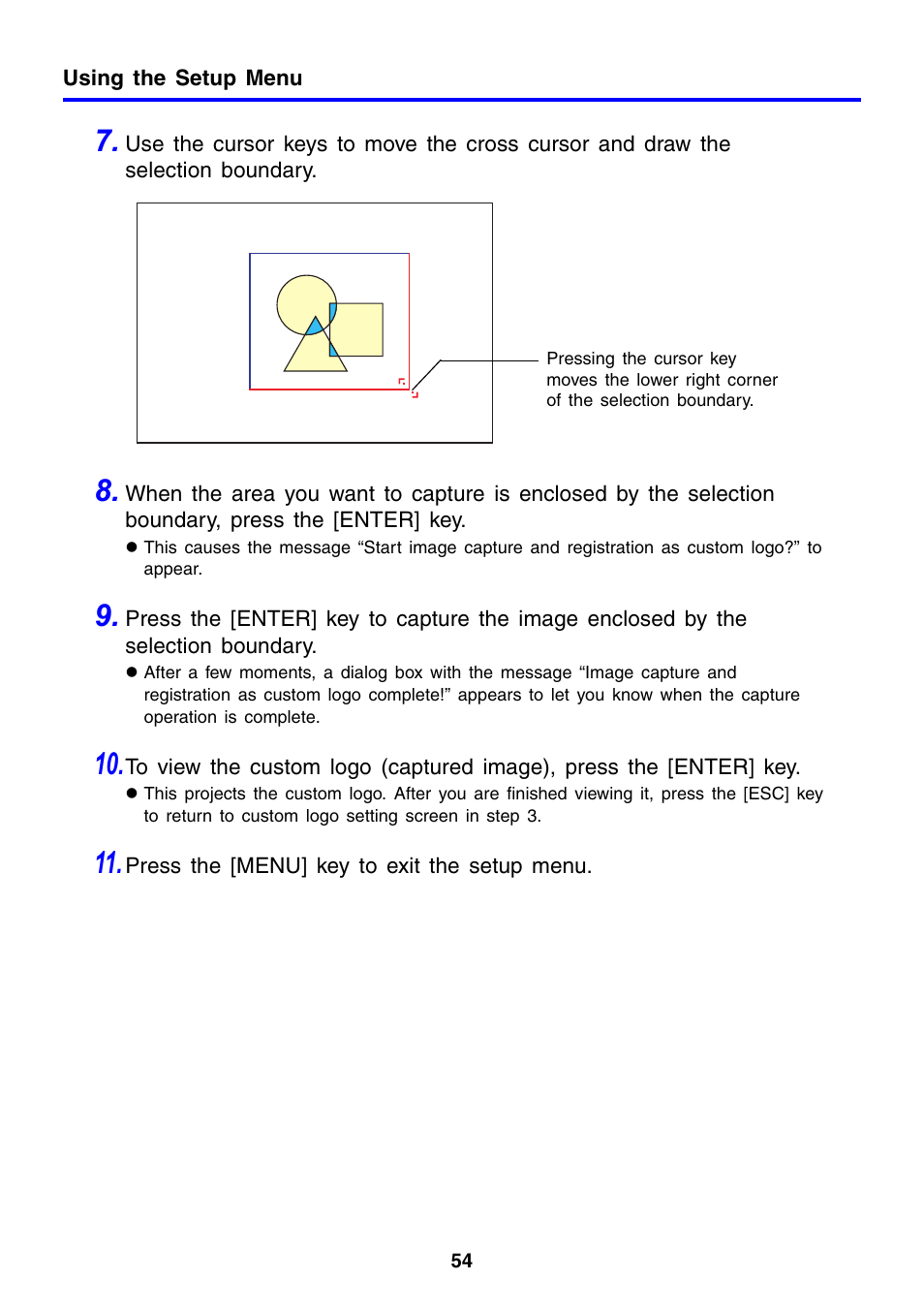 Casio XJ-460 User Manual | Page 54 / 78