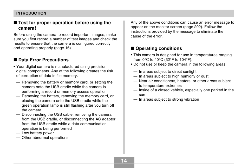 Casio EXILIM EX-Z55 User Manual | Page 14 / 208