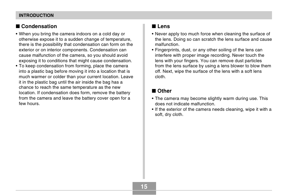Casio EXILIM EX-Z55 User Manual | Page 15 / 208