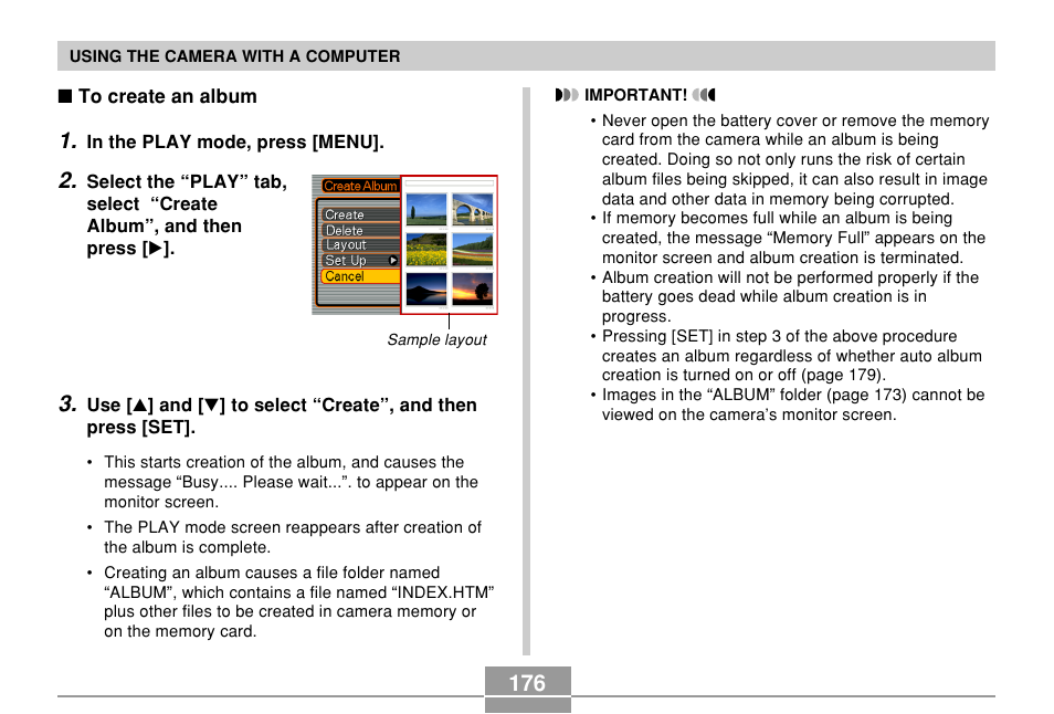 Casio EXILIM EX-Z55 User Manual | Page 176 / 208
