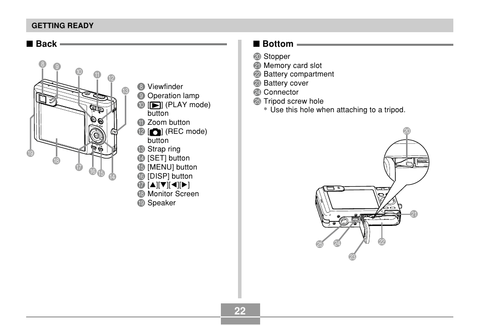 Casio EXILIM EX-Z55 User Manual | Page 22 / 208