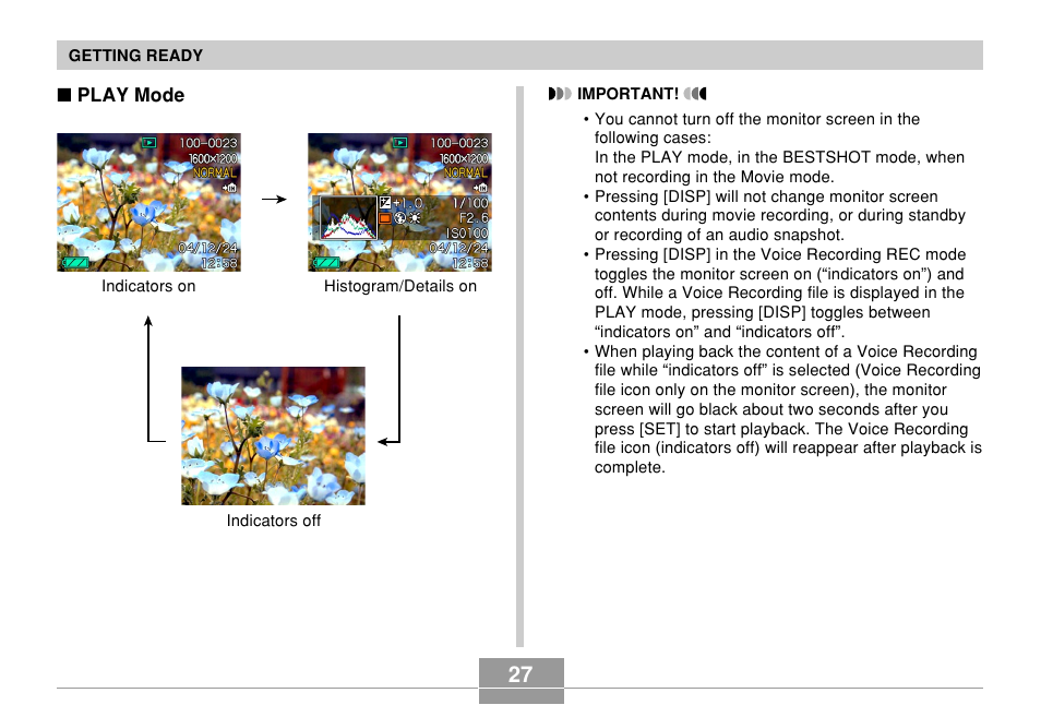 Casio EXILIM EX-Z55 User Manual | Page 27 / 208