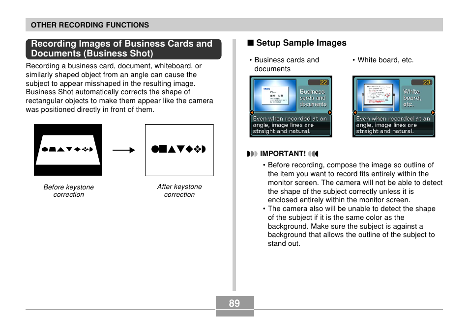 Casio EXILIM EX-Z55 User Manual | Page 89 / 208