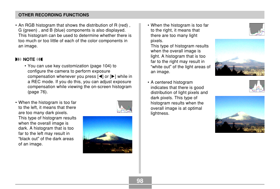 Casio EXILIM EX-Z55 User Manual | Page 98 / 208