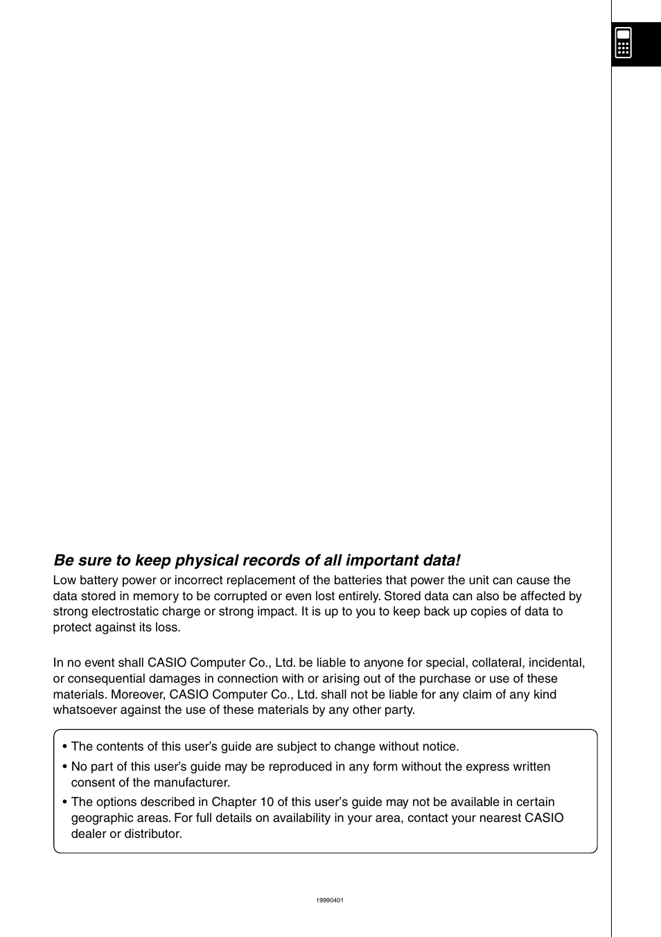 Casio ALGEBRA FX 1.0 PLUS User Manual | Page 18 / 24