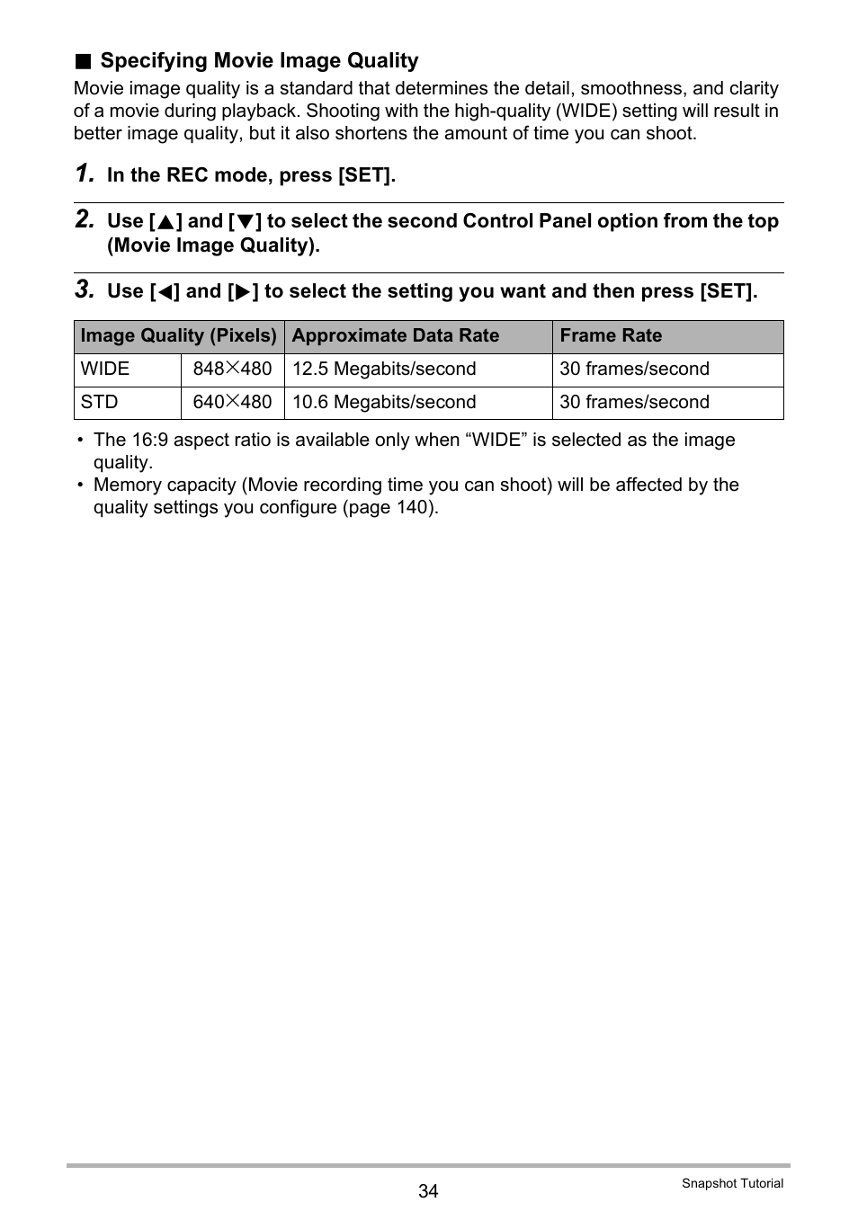 Casio EXILIM EX-S9 User Manual | Page 34 / 145