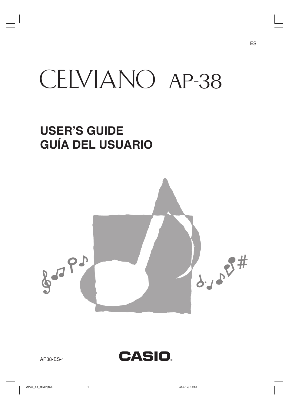 Casio AP-38 User Manual | 54 pages