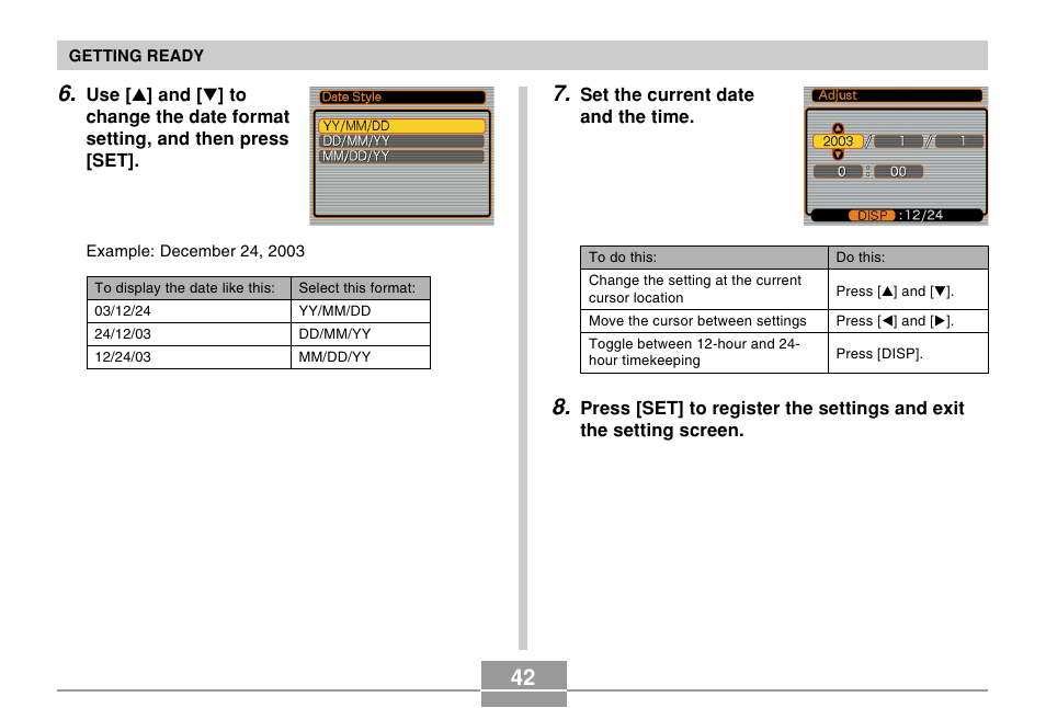 Casio EX-Z4U User Manual | Page 42 / 57