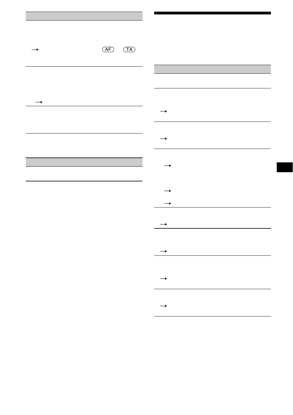 Visores de erro, 29 visores de erro | Sony XR-CA600X User Manual | Page 111 / 172