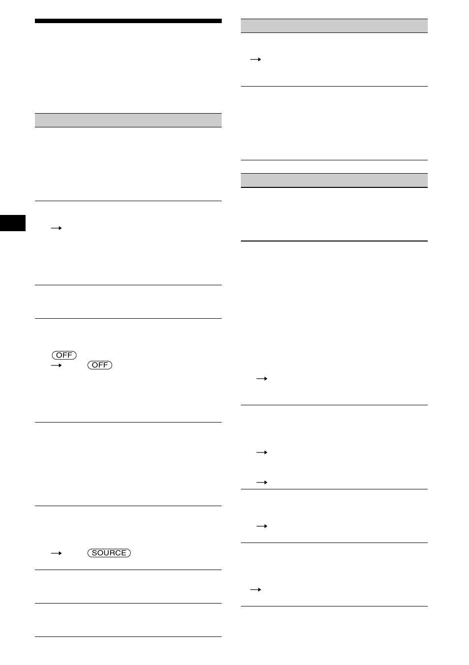 Solución de problemas, 26 solución de problemas | Sony XR-CA600X User Manual | Page 54 / 172