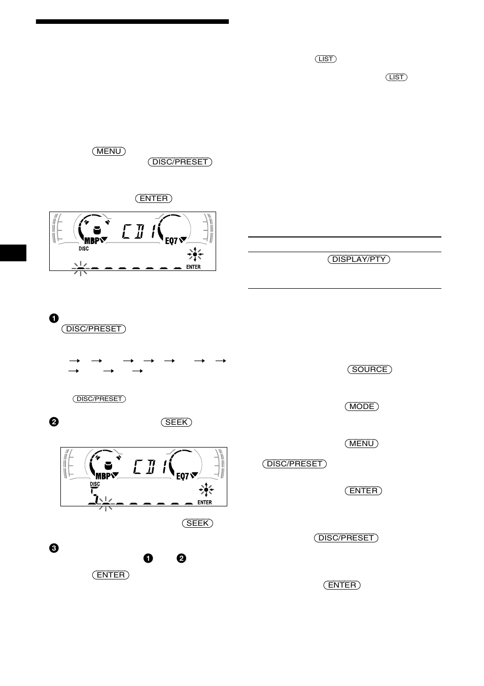 Namnge en cd, Skivminne, 22 namnge en cd | Sony XR-CA600X User Manual | Page 76 / 172