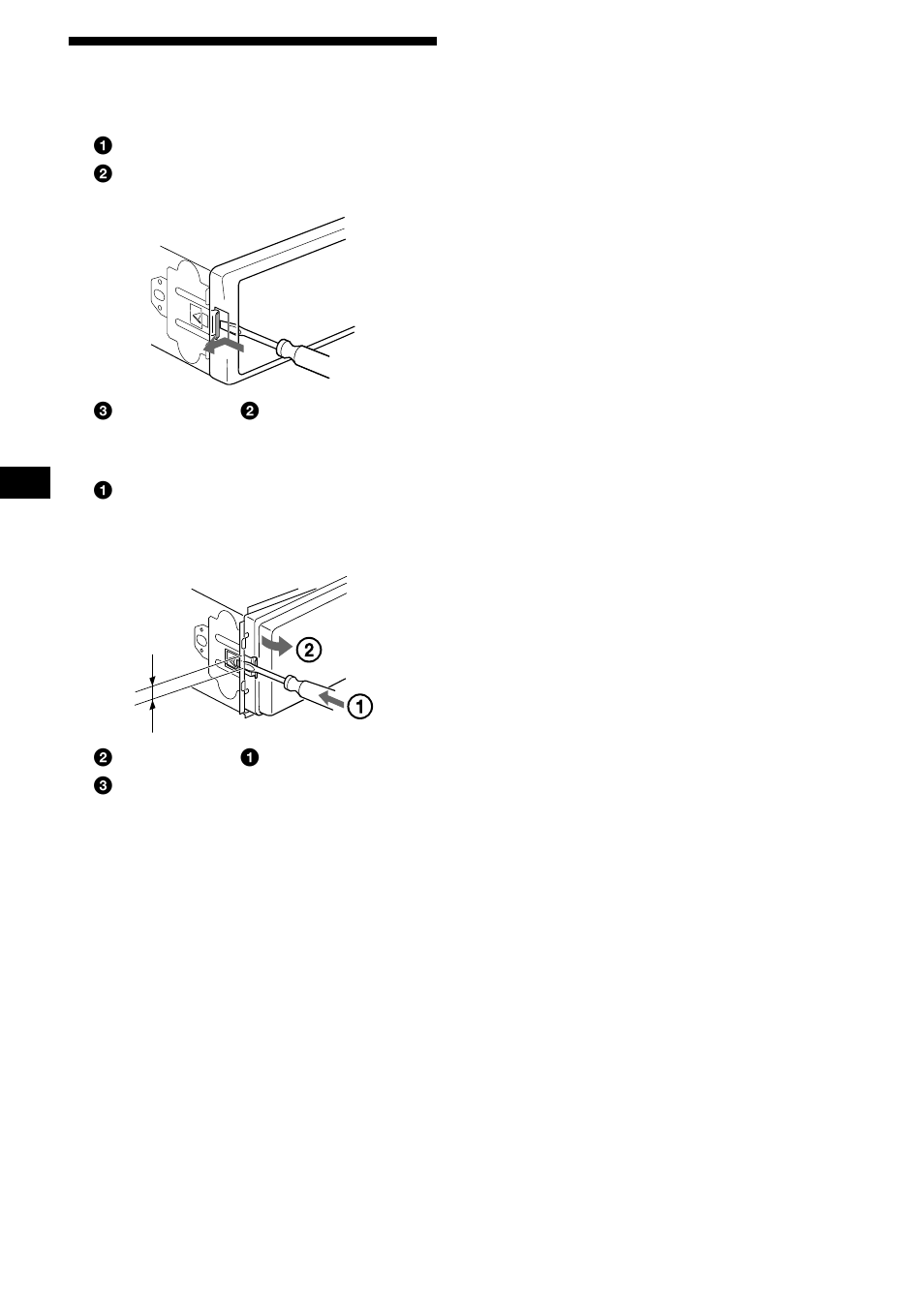 Ta ut enheten, 26 ta ut enheten | Sony XR-CA600X User Manual | Page 80 / 172