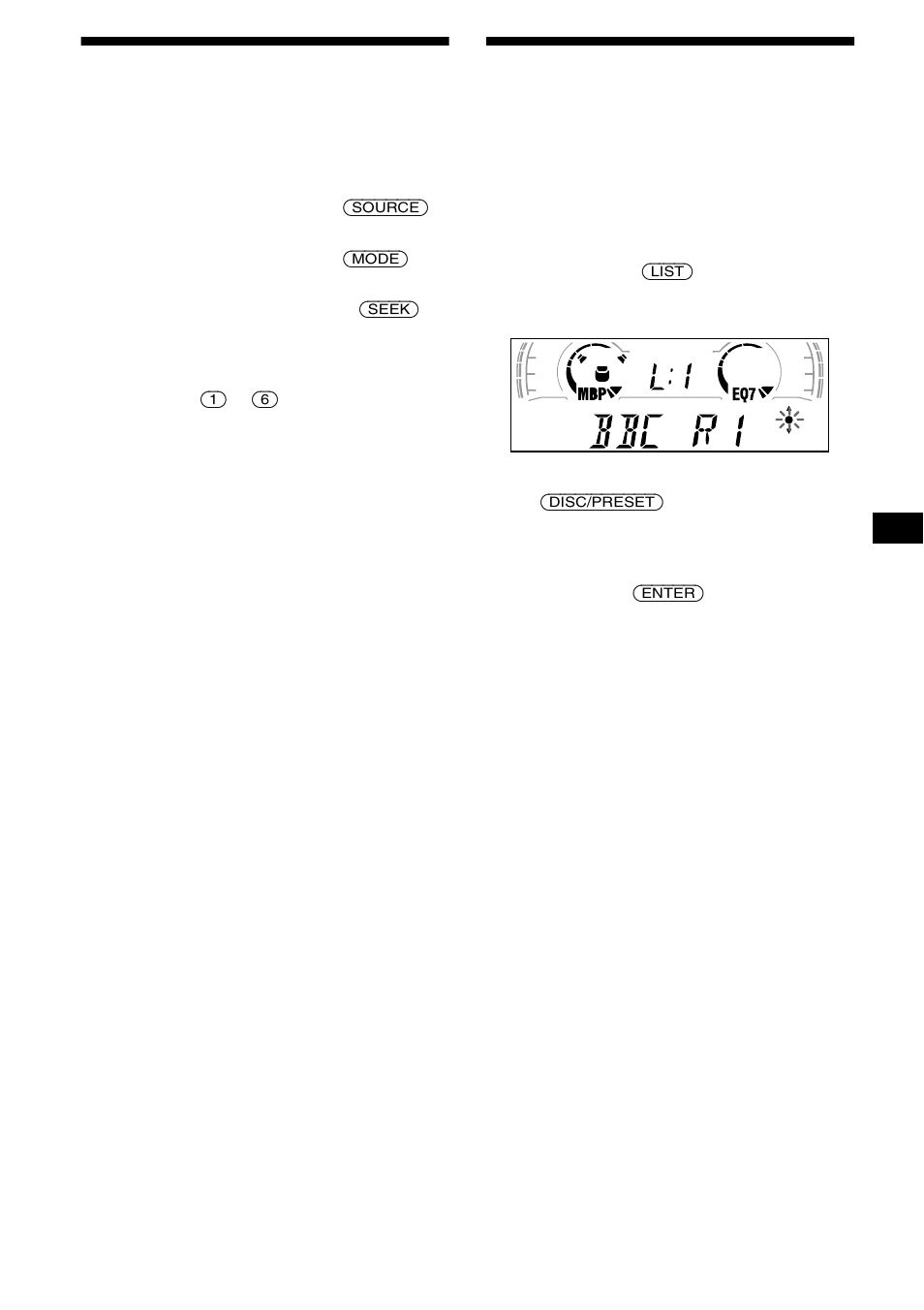 Memorizar apenas as estações desejadas, Só no modelo xr-ca600x/ca600v/ ca600) — listagem | Sony XR-CA600X User Manual | Page 93 / 172