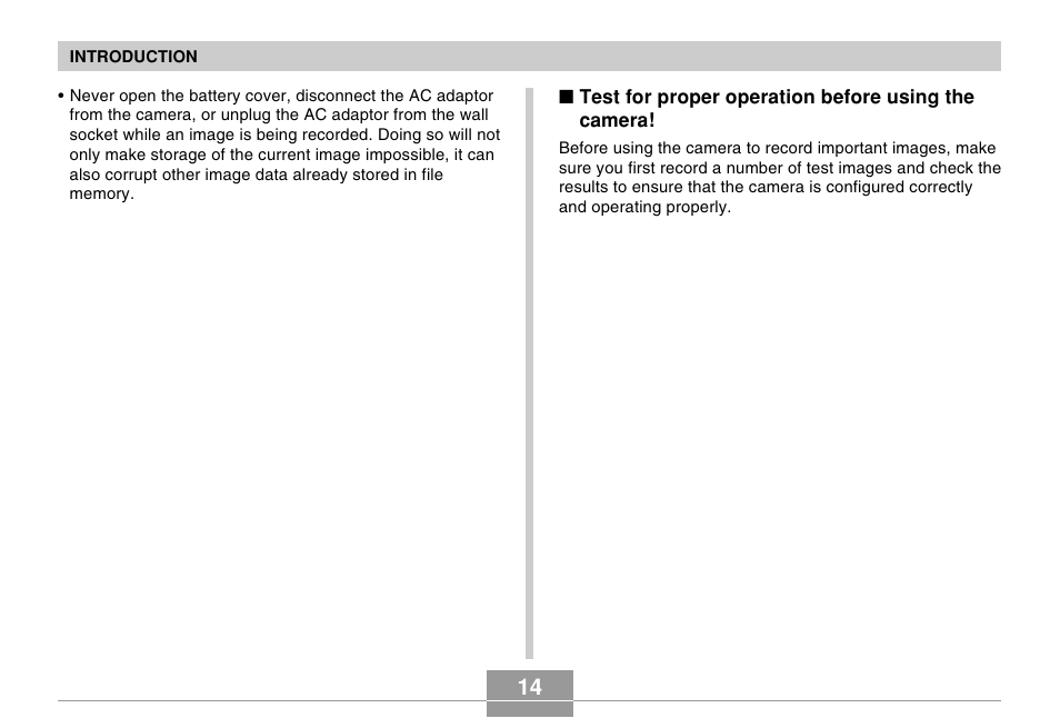 Casio EX-Z600 User Manual | Page 14 / 238