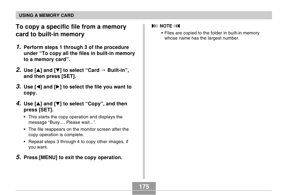 Casio EX-Z600 User Manual | Page 175 / 238