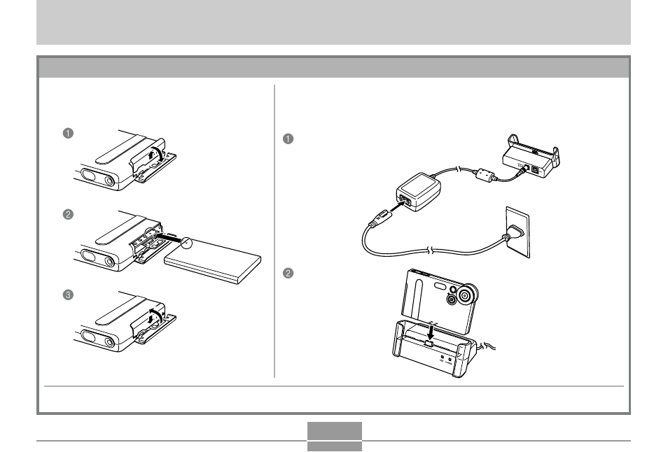 Quick start guide, Getting ready | Casio EX-S1/EX-M1 User Manual | Page 14 / 62