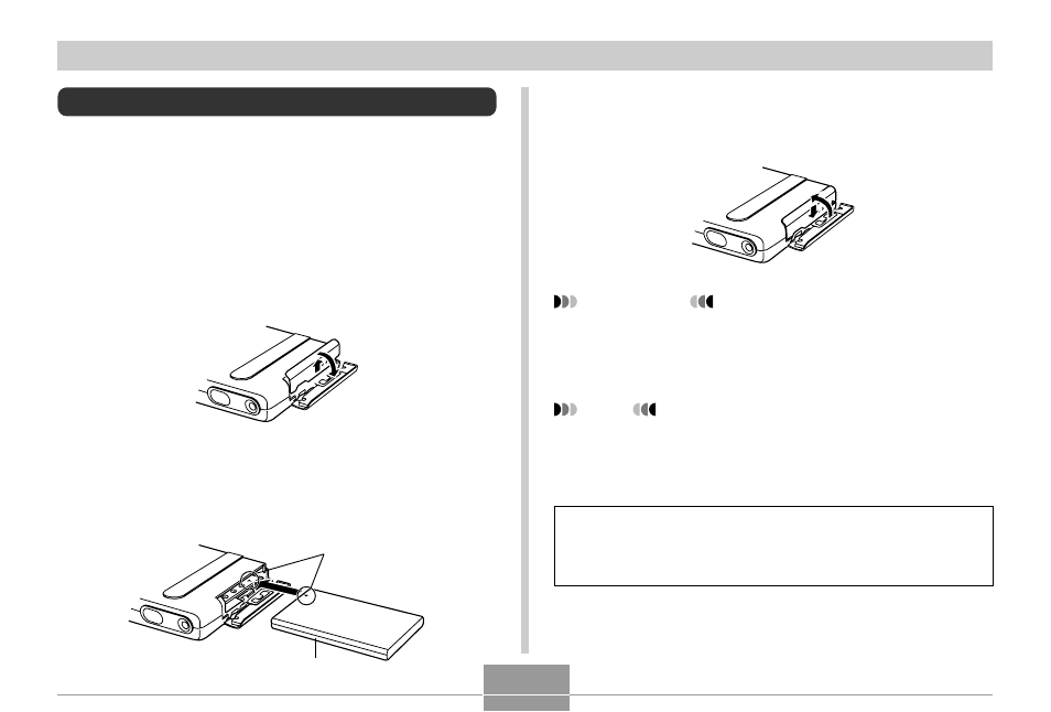 Power requirements, To load the battery | Casio EX-S1/EX-M1 User Manual | Page 23 / 62