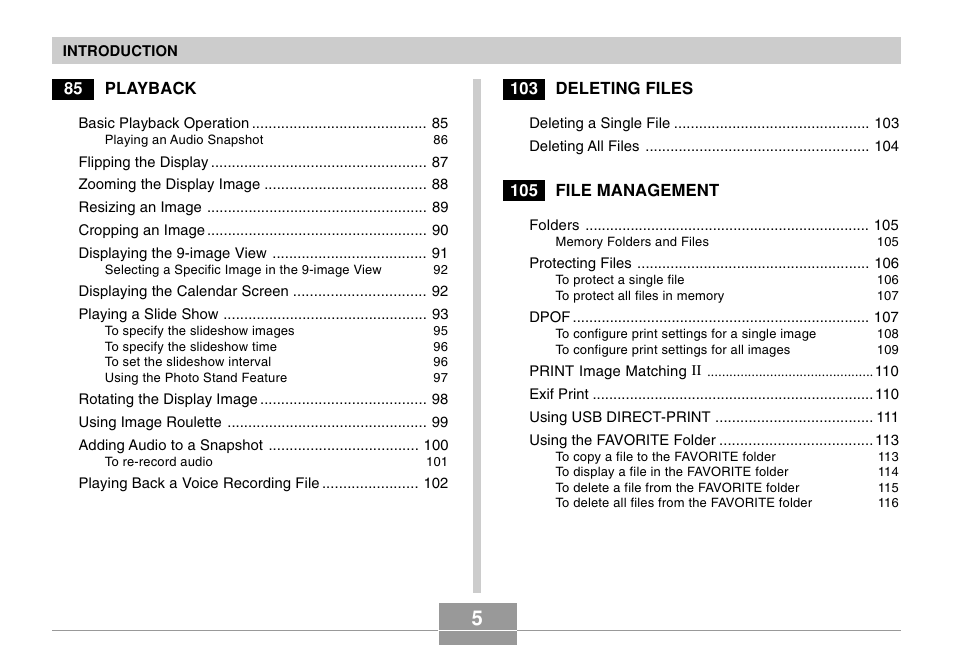 Casio EXILIM EX-Z4U User Manual | Page 5 / 57