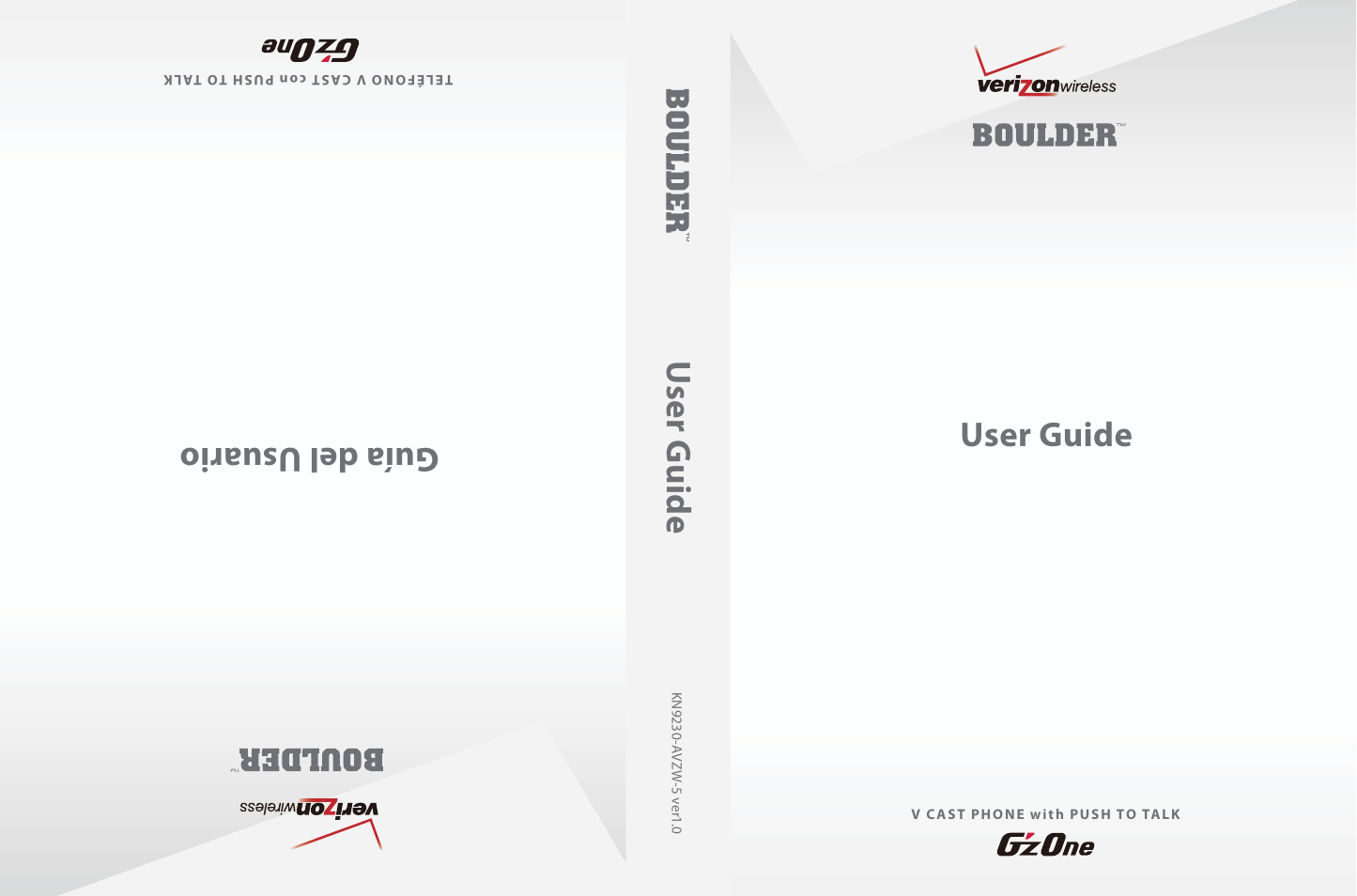 Casio G'z One User Manual | 242 pages