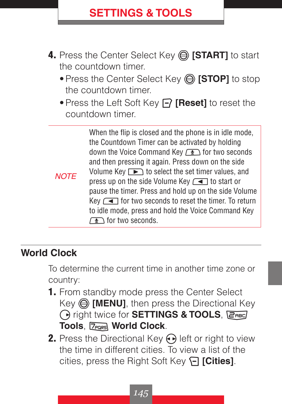 Settings & tools | Casio G'z One User Manual | Page 146 / 242