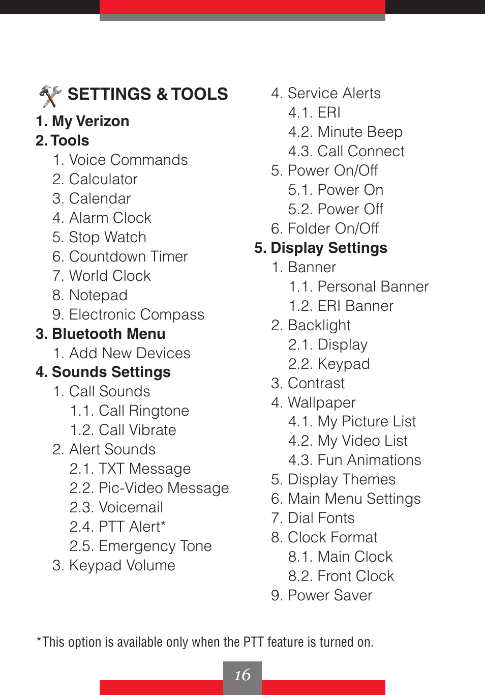 Casio G'z One User Manual | Page 17 / 242