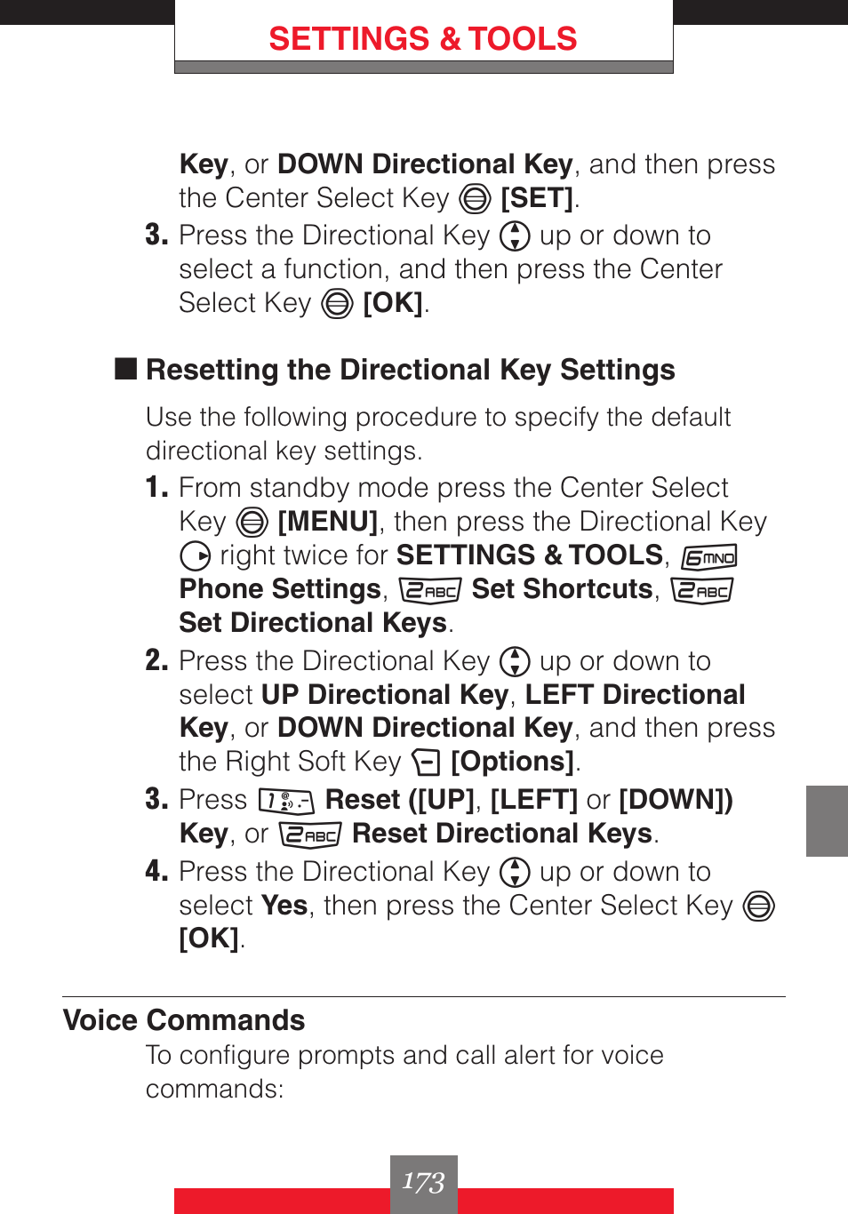 Settings & tools | Casio G'z One User Manual | Page 174 / 242
